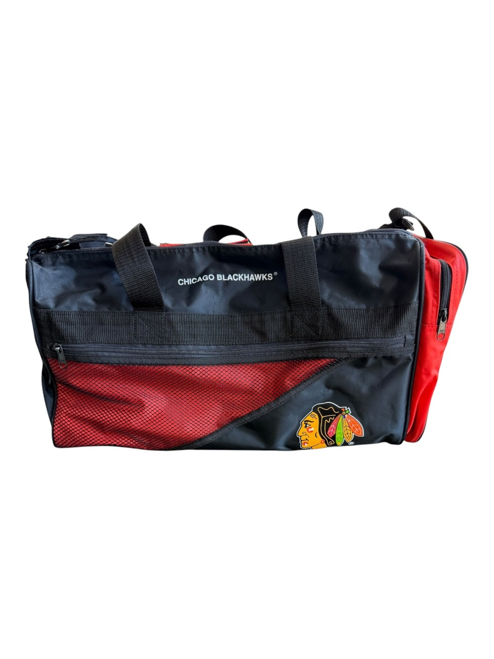 VTG 1994 Chicago Blackhawks Travelway NHL Duffle Bag